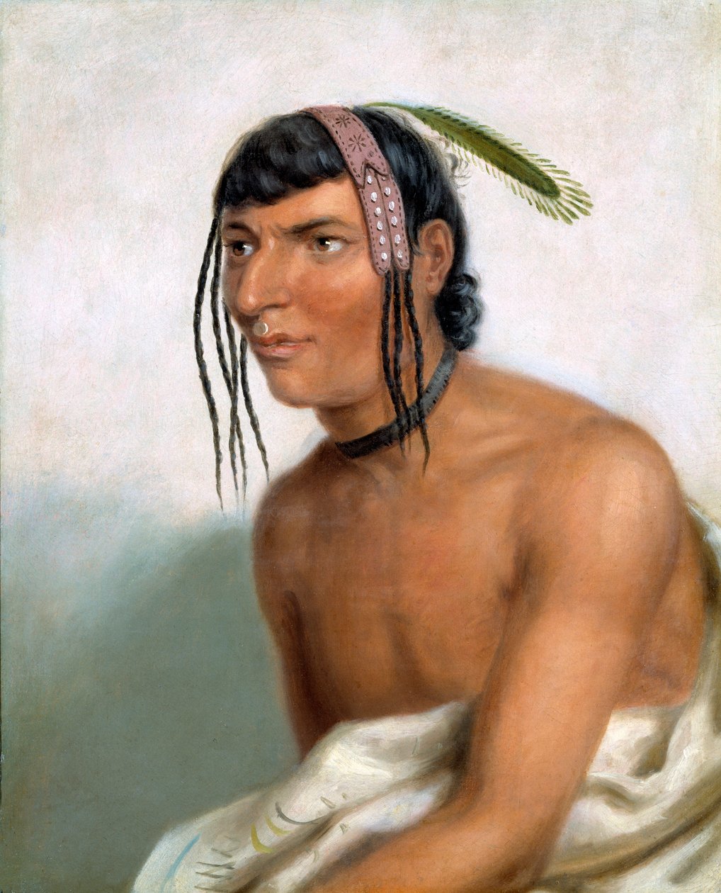 Jack-o-pa The Six, 1827 de Charles Bird King