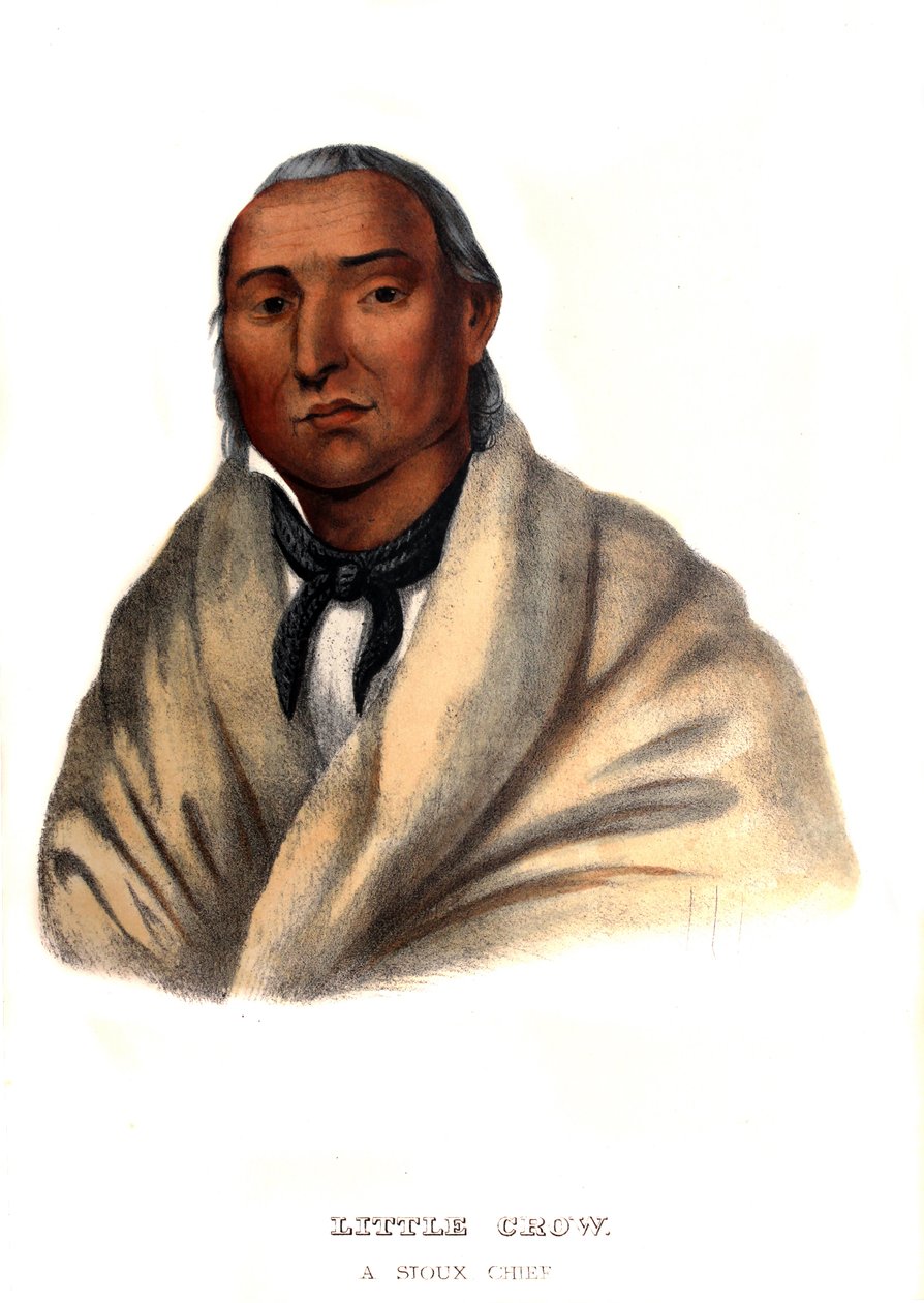 Pequeño Cuervo, un jefe Sioux de Charles Bird King