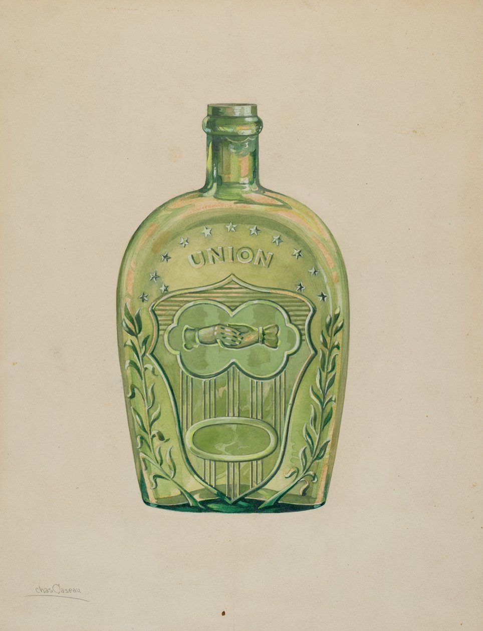 Frasco de licor de Charles Caseau