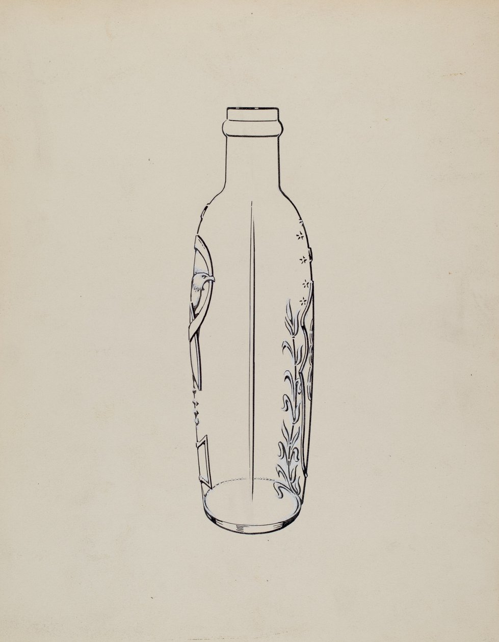 Frasco de licor de Charles Caseau