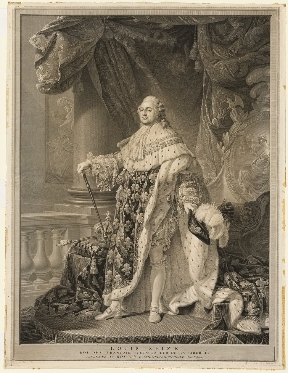 Luis XVI de Charles Clément Bervic