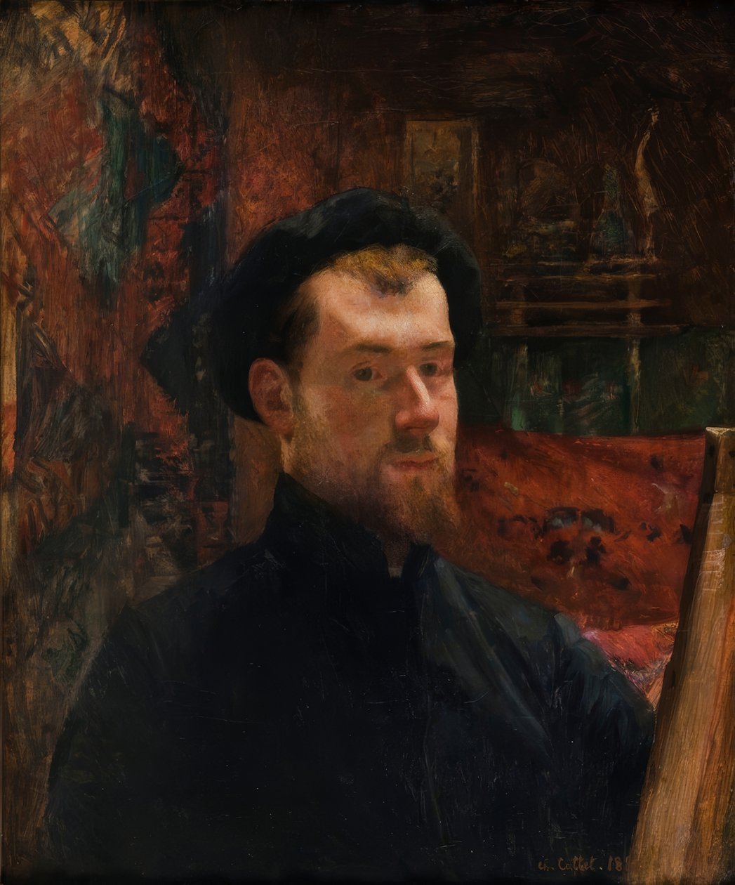 Autorretrato de Charles Cottet