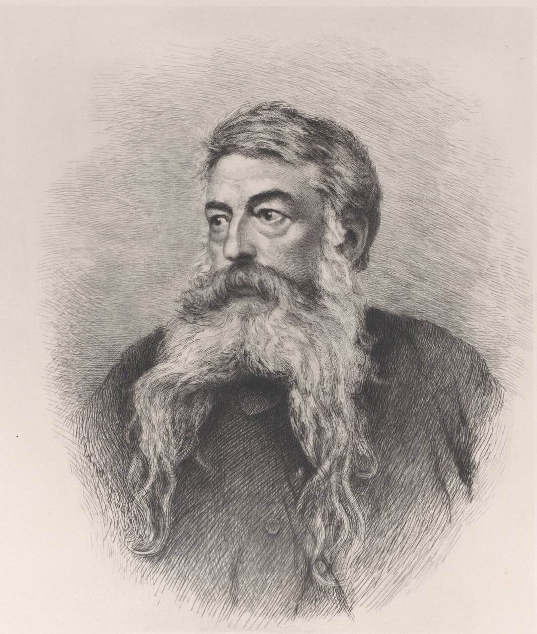 Retrato de I.L. Ernst Meissonier, 1884 de Charles Courtry