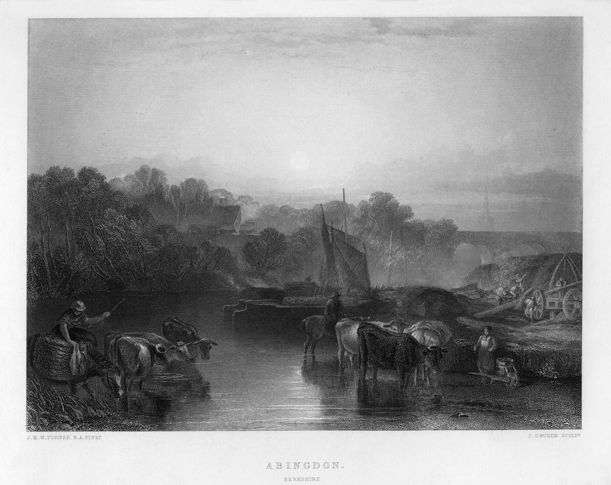Abingdon, siglo XIX de Charles Cousen