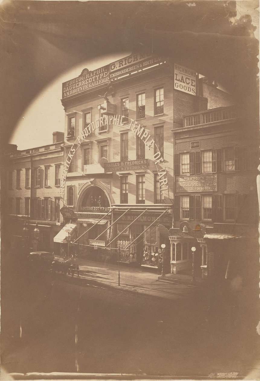 [Templo Fotográfico del Arte de Fredricks] de Charles DeForest Fredricks