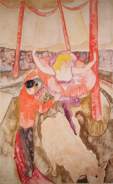 Amazona y asistente de Charles Demuth