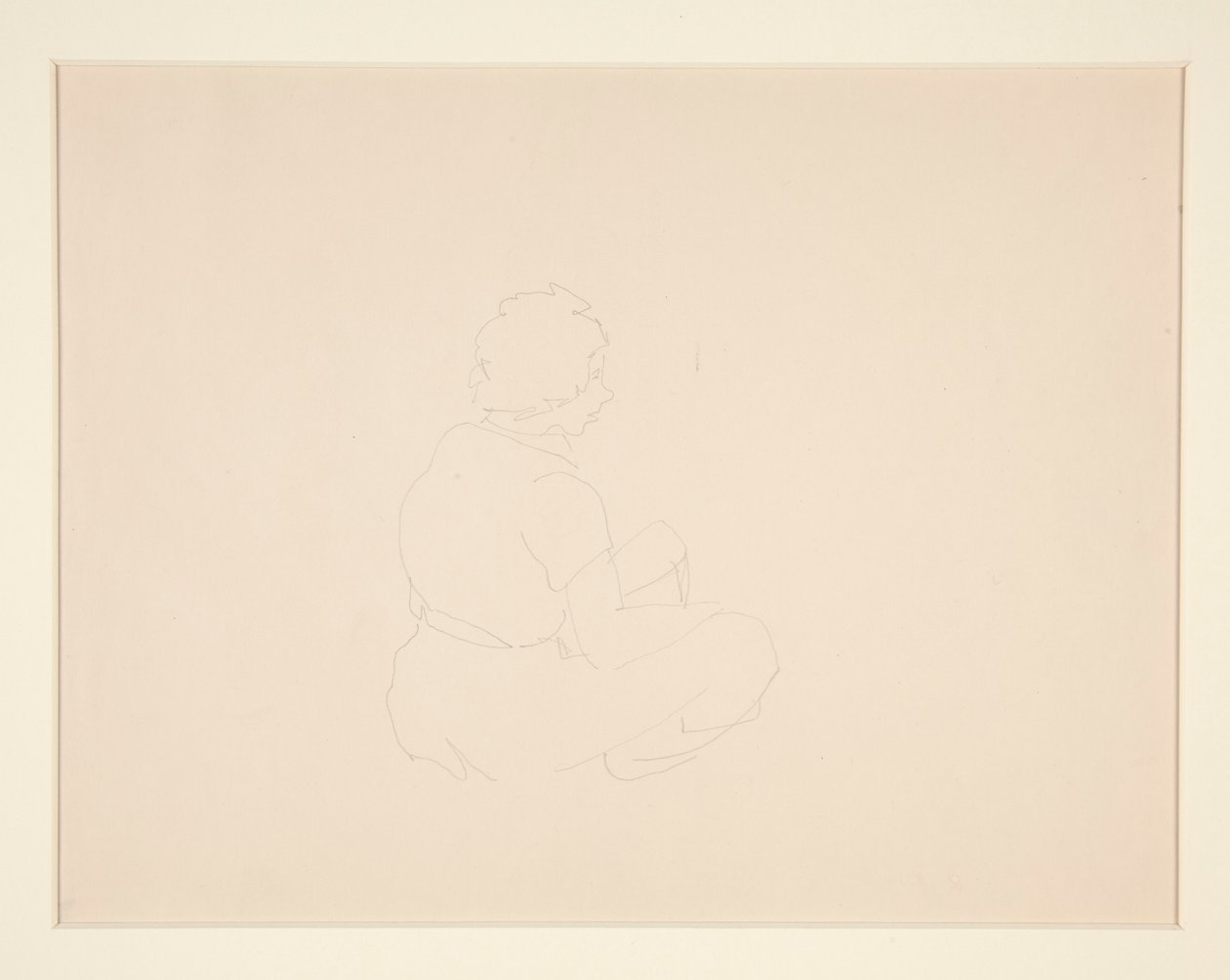 Mujer sentada en la playa, probablemente en Provincetown de Charles Demuth