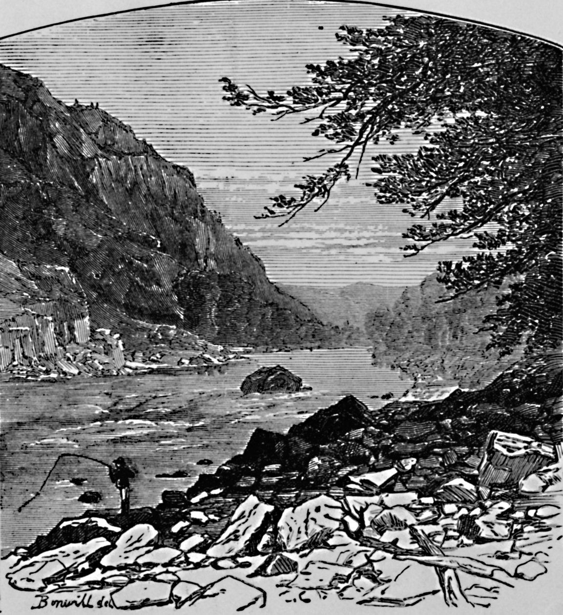 El Cañón Inferior, 1883 de Charles E. H. Bonwill