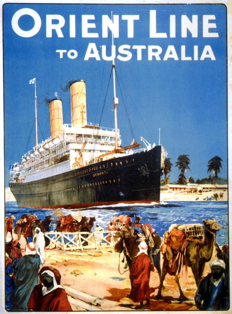 Orient Line a Australia de Charles Edward Dixon