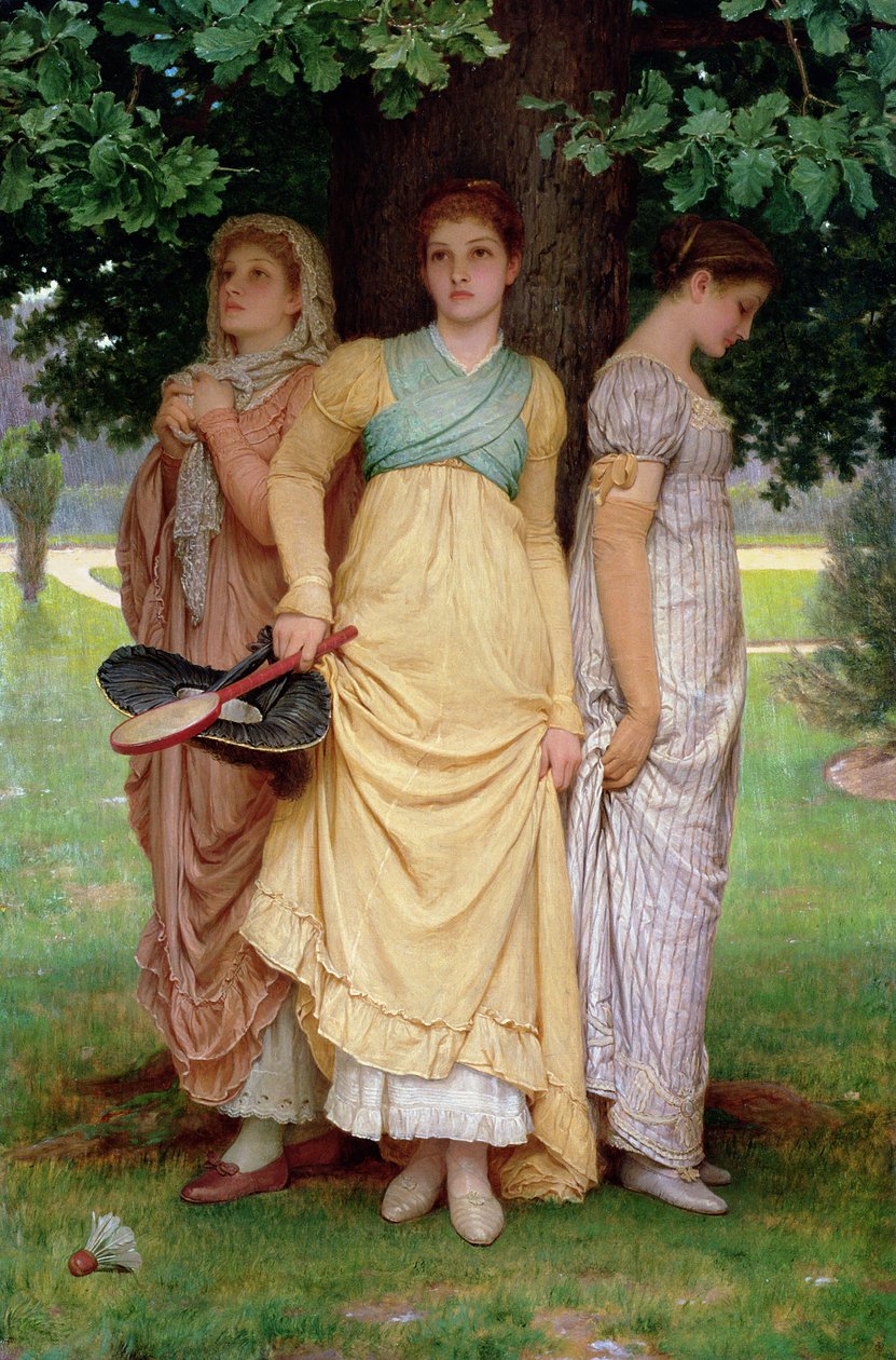 Un chaparrón de verano de Charles Edward Perugini