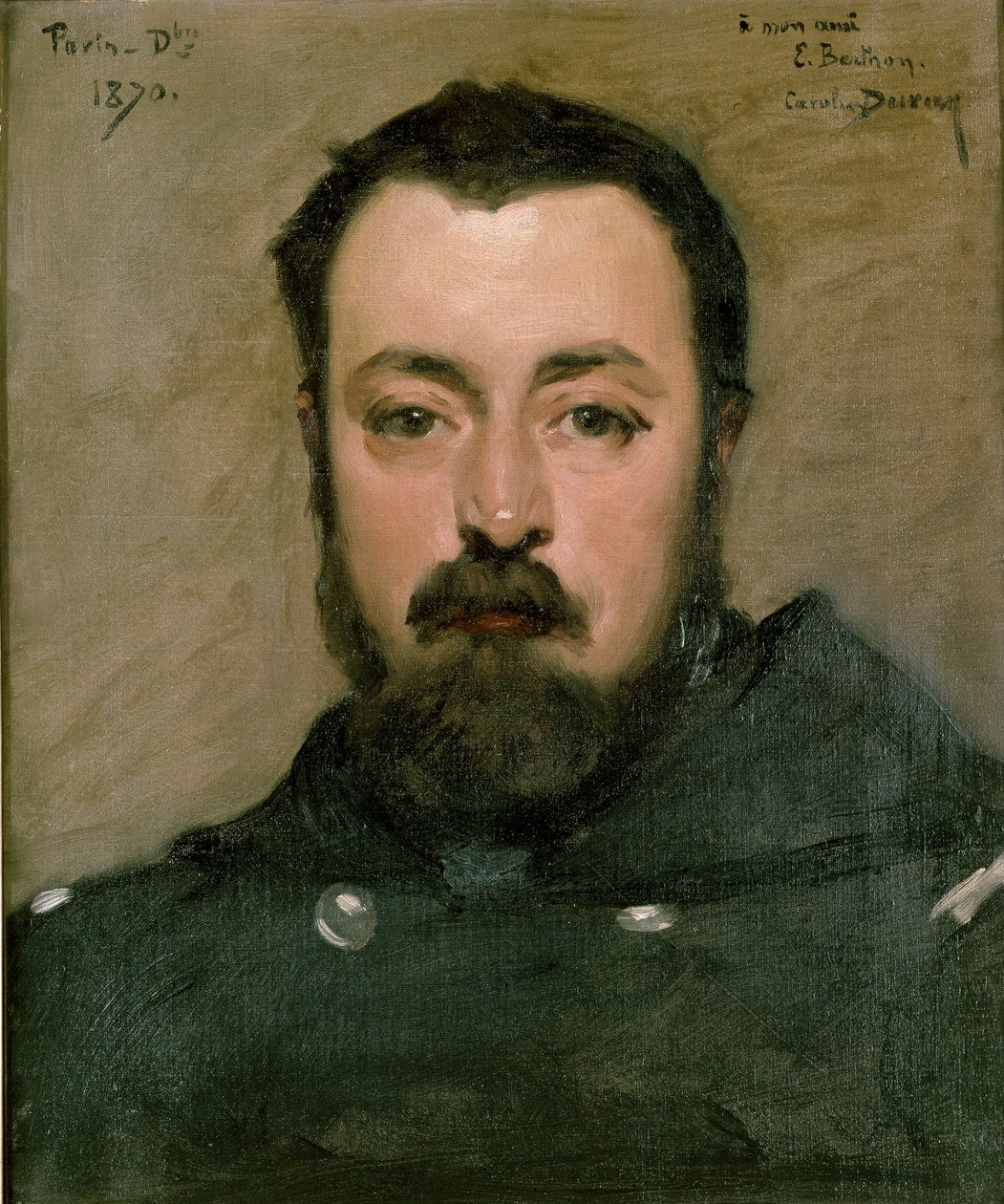 M. Berthon, 1870 de Charles Emile Auguste Carolus Duran