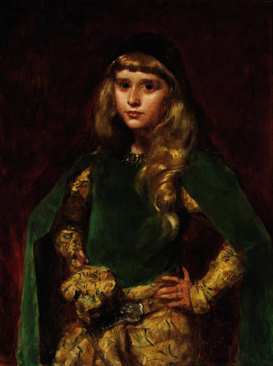 Natalie a los diez años, 1887 de Charles Emile Auguste Carolus Duran