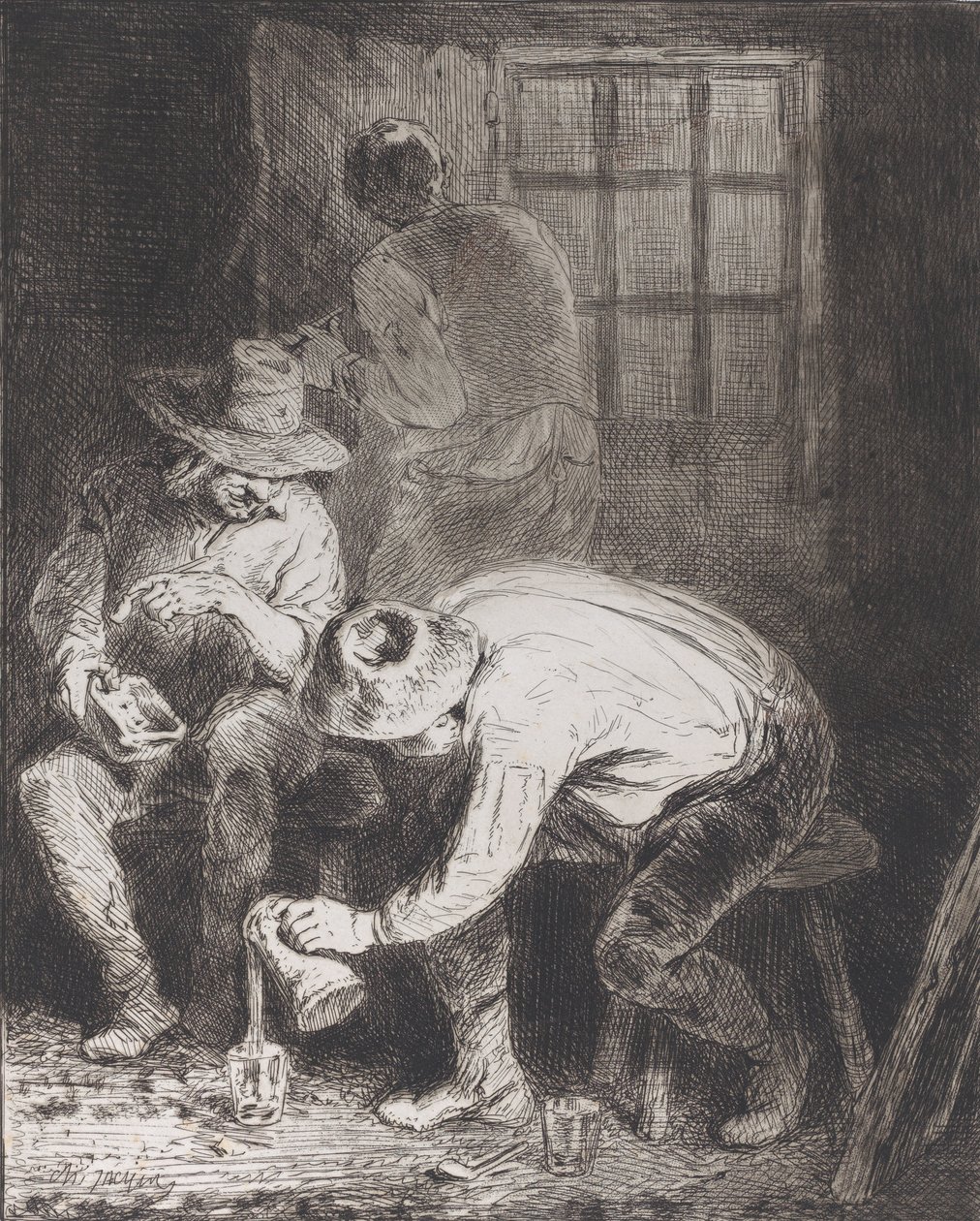 La Buena Compañía, 1846 de Charles Emile Jacque