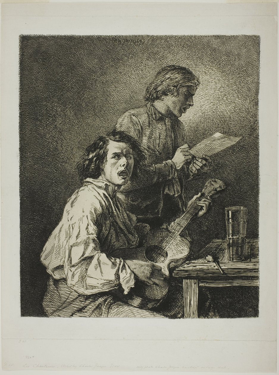 Los Cantantes de Charles Emile Jacque