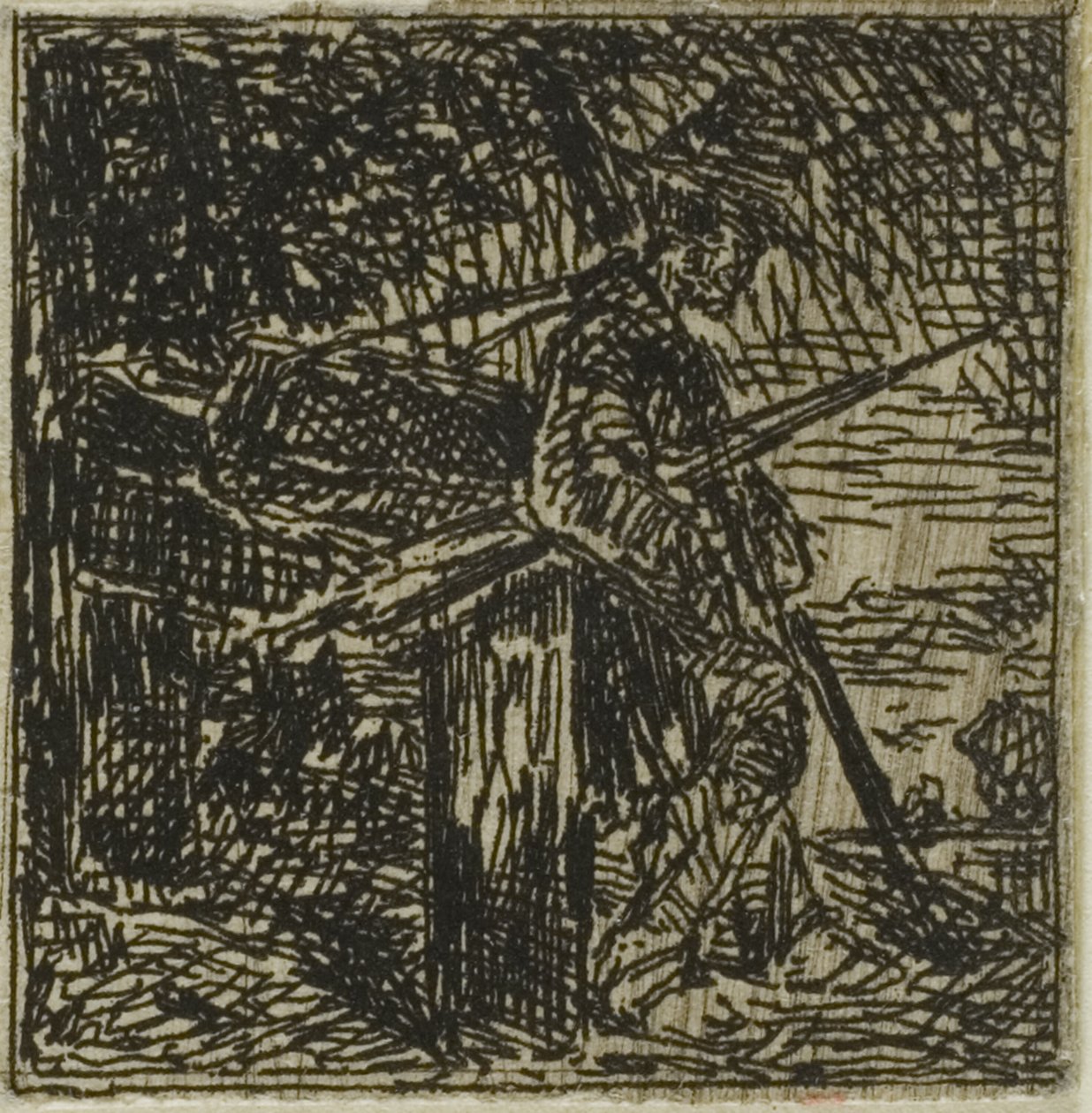 Vagabundo de Charles Emile Jacque