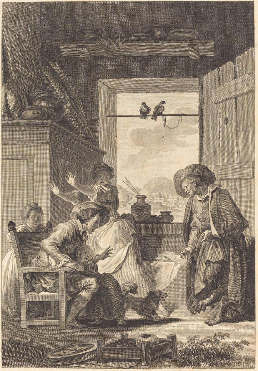 Belphegor de Charles Emmanuel Patas and Antoine Jean Duclos after Jean Honoré Fragonard
