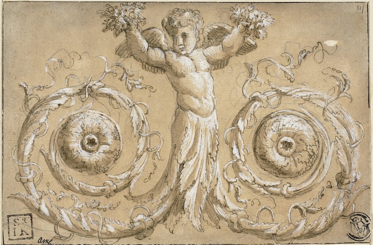 Decoración ornamental de Charles Errard