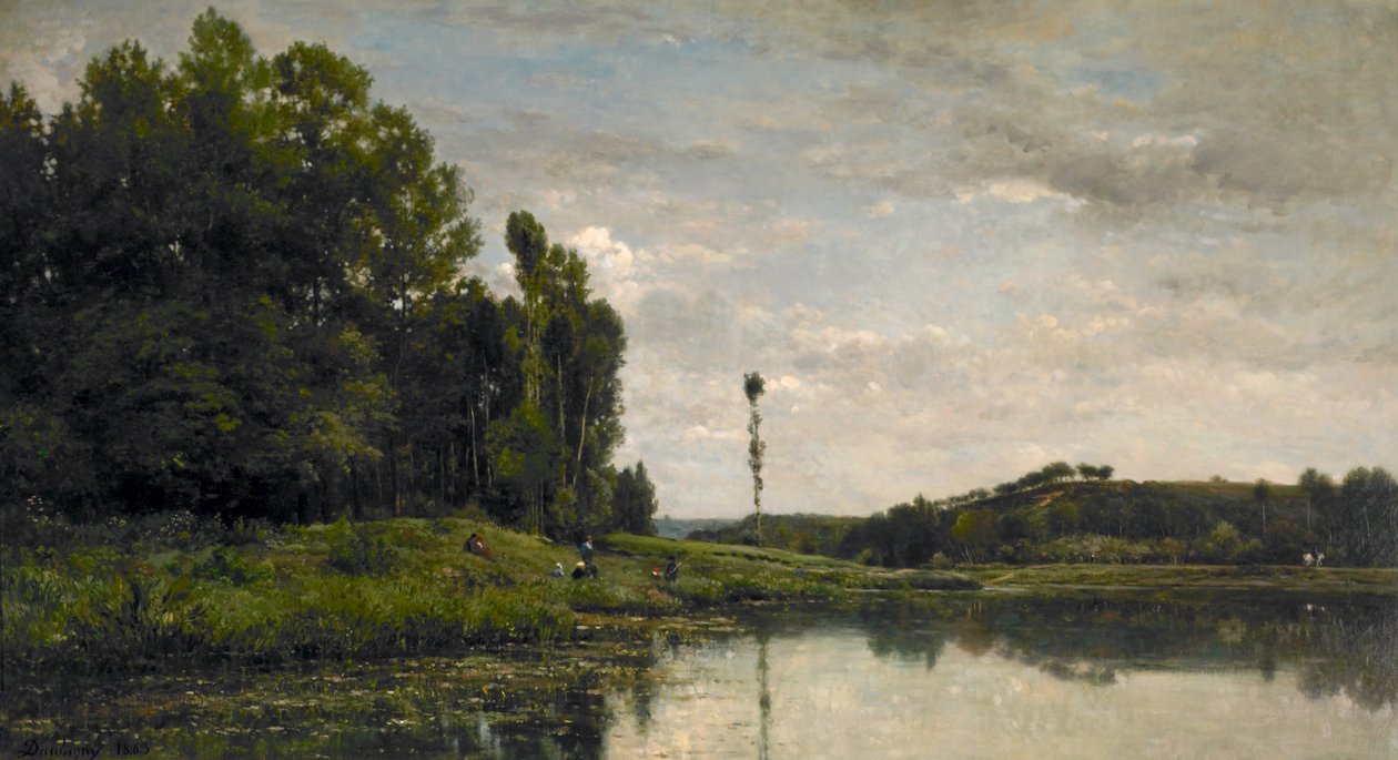 Orillas del Oise de Charles Francois Daubigny