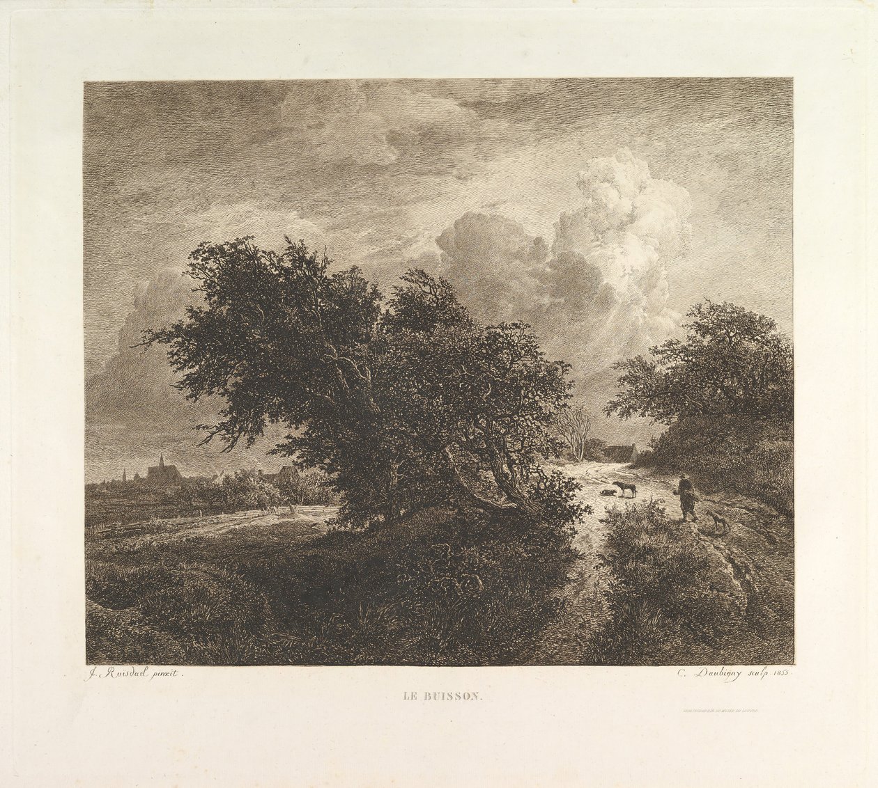 Le Buisson de Charles Francois Daubigny