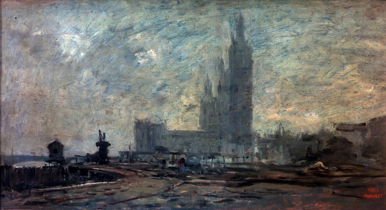Londres, 1866 de Charles Francois Daubigny