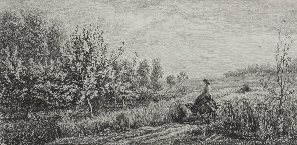 Primavera, 1857 de Charles Francois Daubigny
