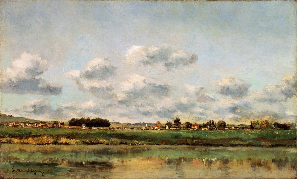 Las orillas del Oise de Charles Francois Daubigny