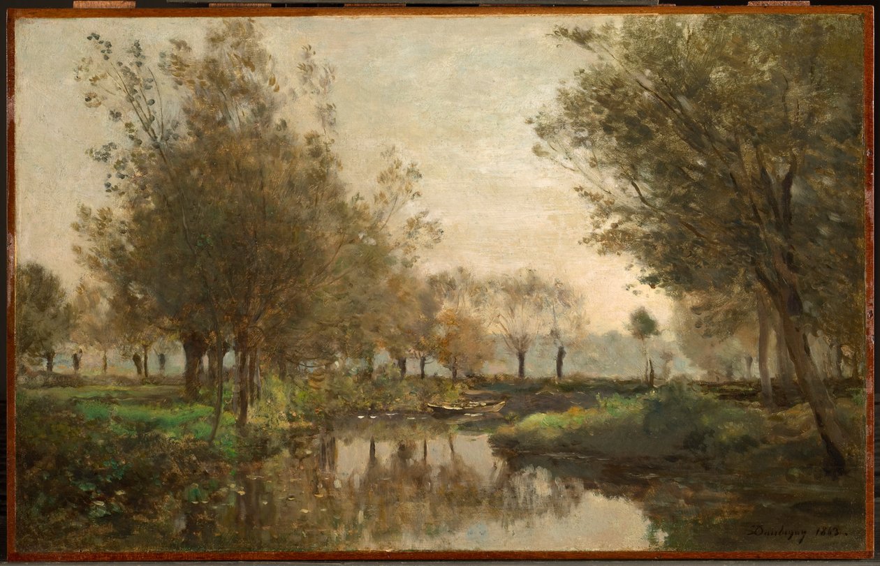 El arroyo, 1863 de Charles Francois Daubigny