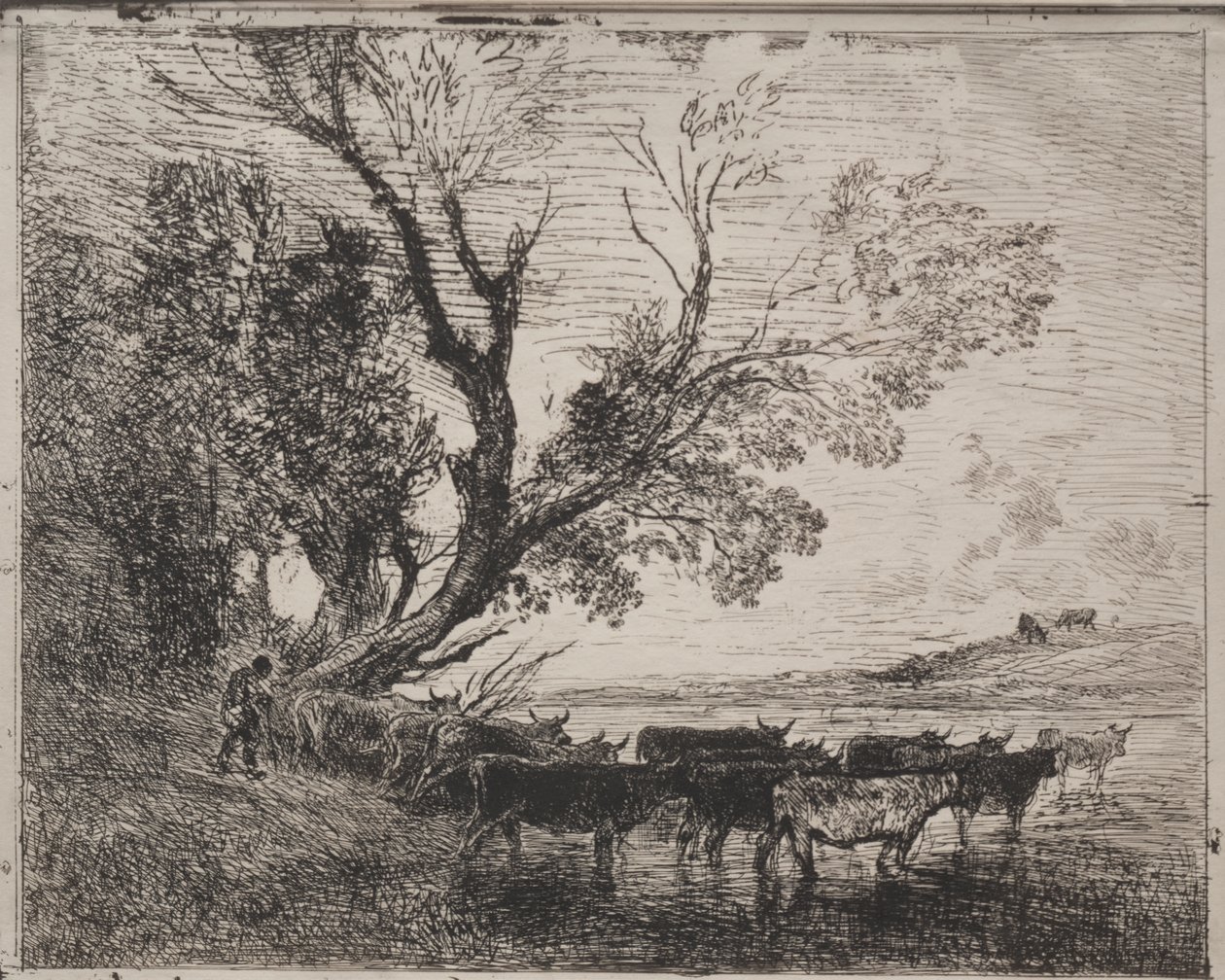 El vado de Charles Francois Daubigny
