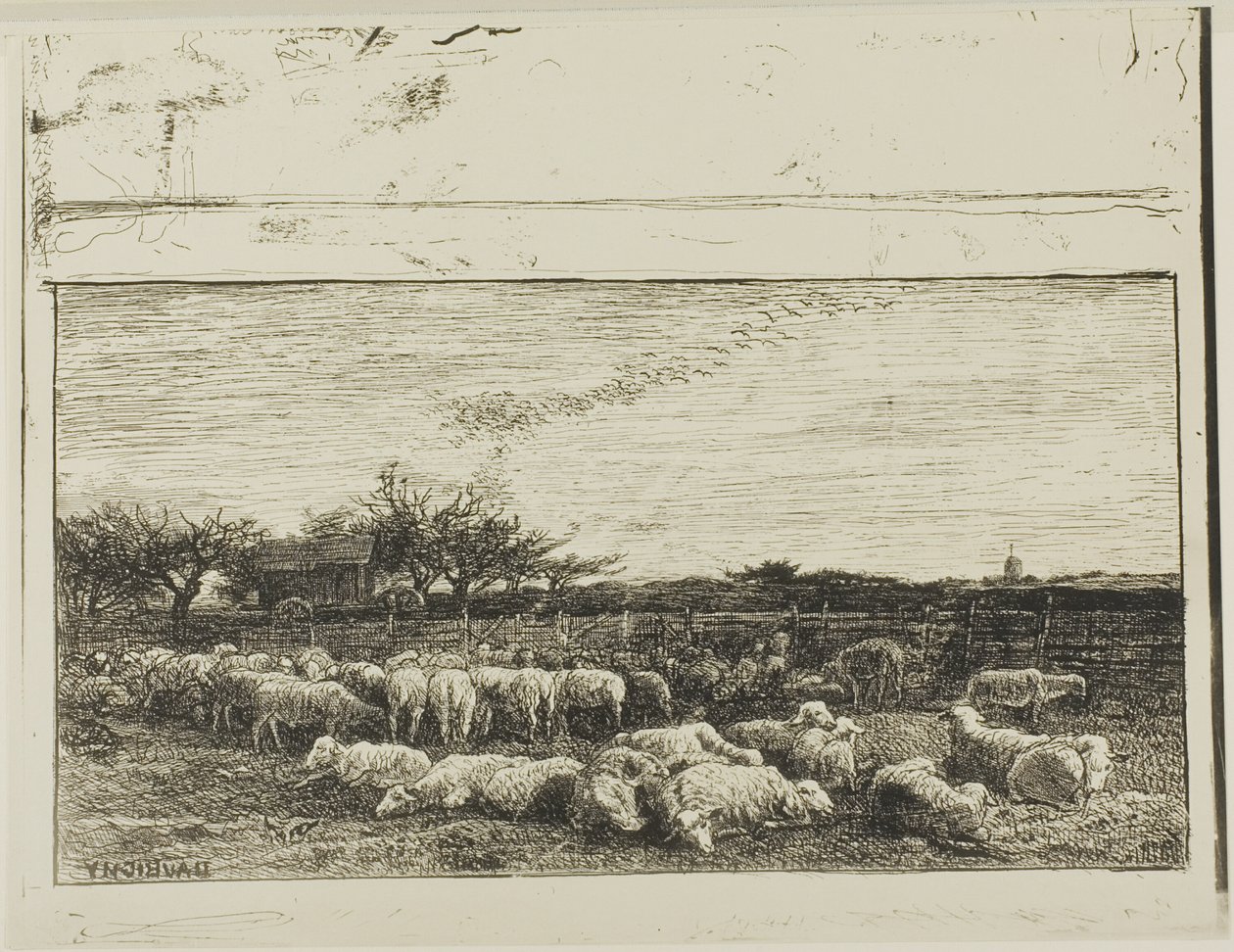 El gran redil de Charles Francois Daubigny