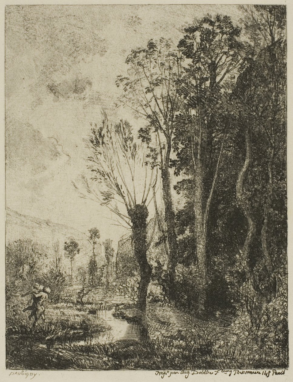 El Sátiro de Charles Francois Daubigny