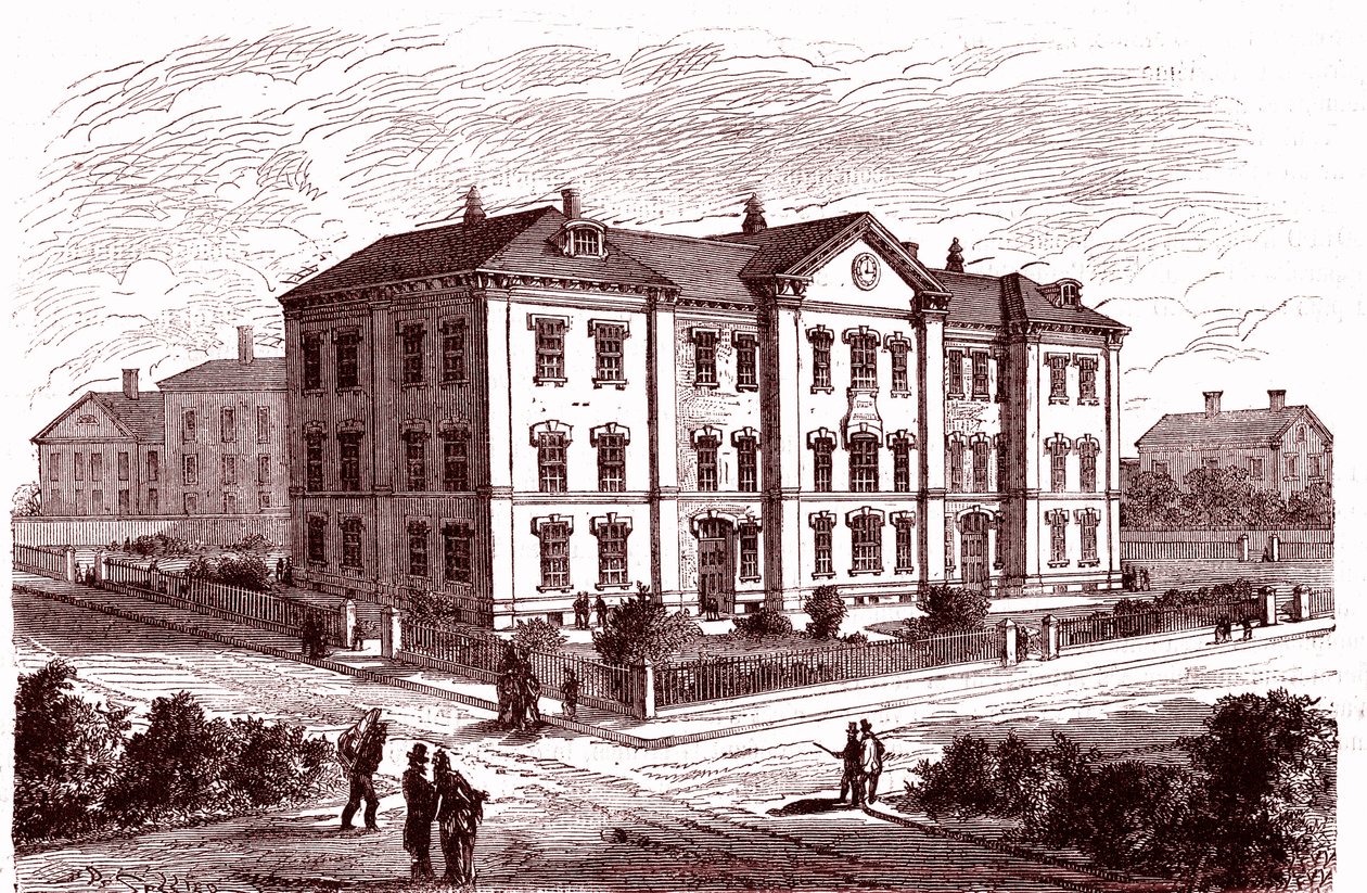 Escuela Prescott en Boston de Charles Francois Sellier