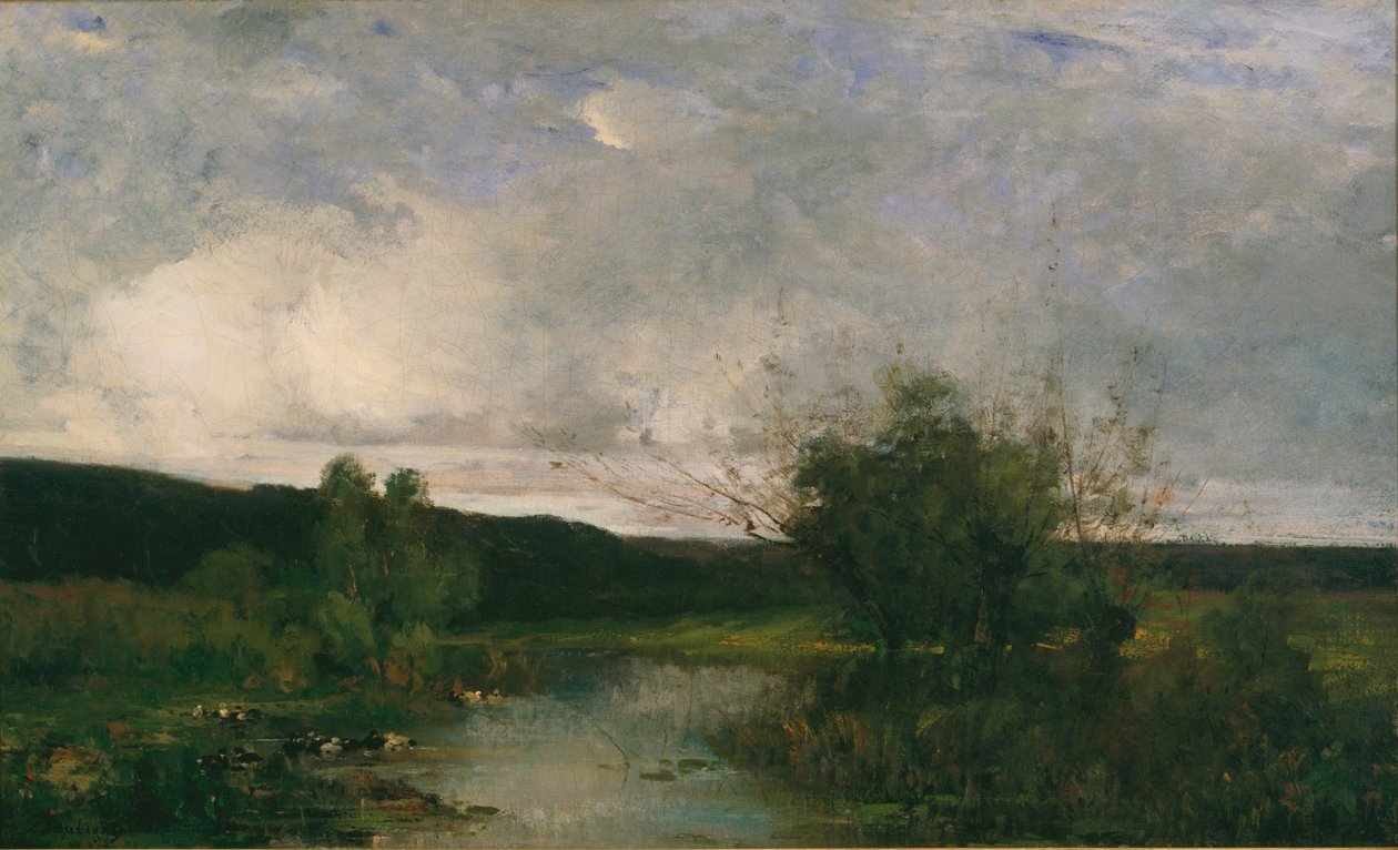 Francés: Après la pluie de Charles Francois Daubigny