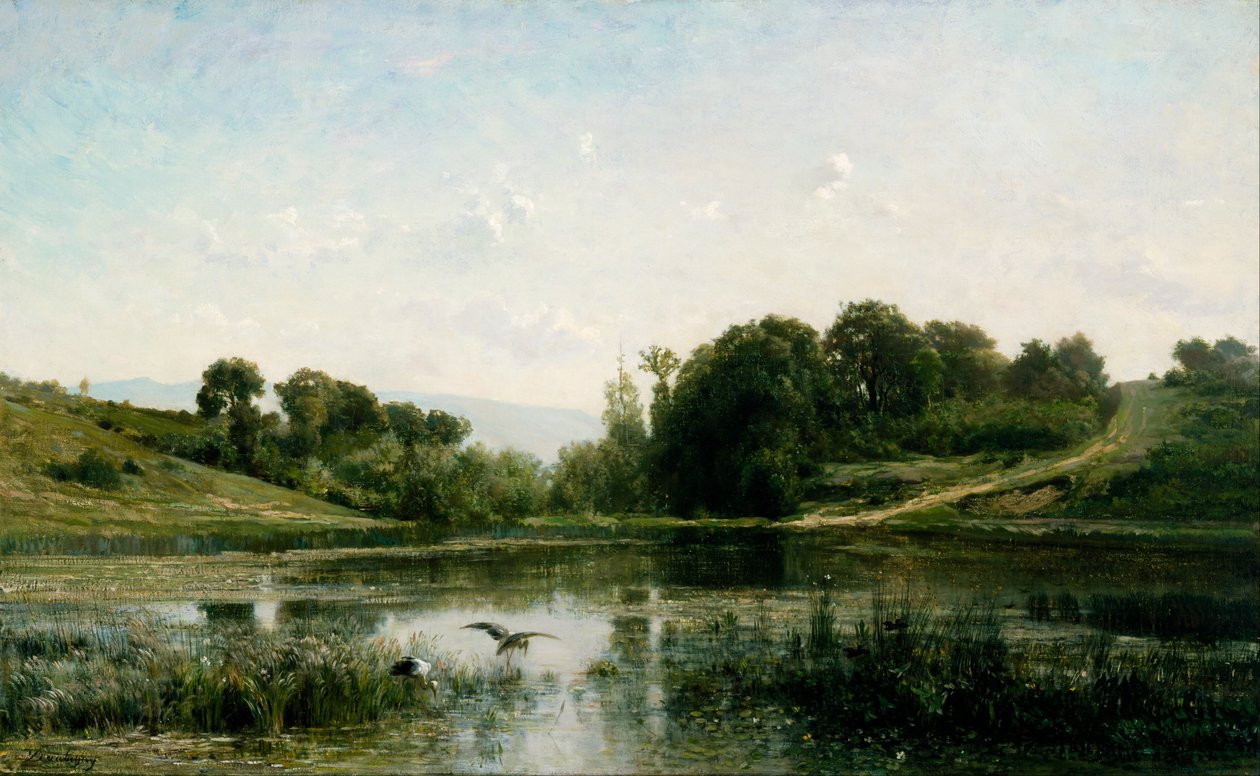 Los estanques de Gylieu de Charles Francois Daubigny