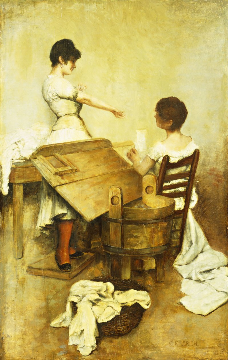 Lavanderas de Charles Frederic Ulrich