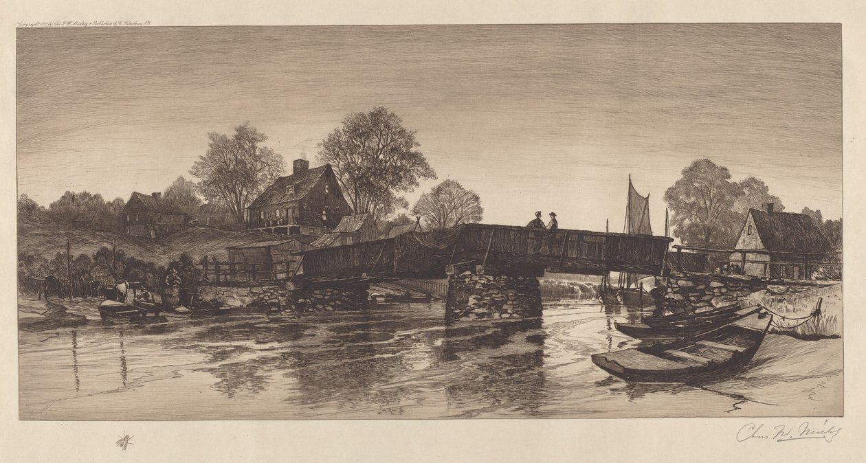 Sin título (Puente viejo) de Charles Frederick William Mielatz