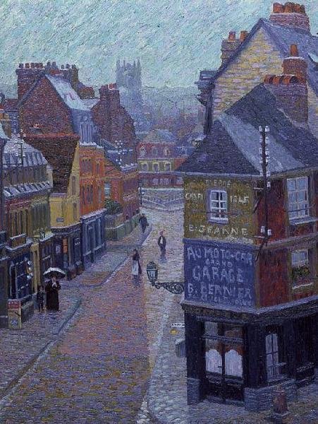 Ciudad francesa de Charles Ginner