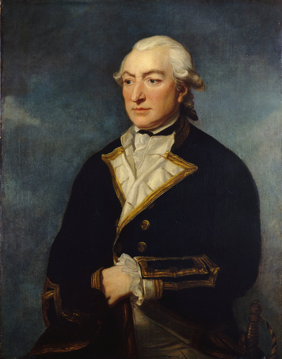Capitán Sir Richard Pearson (1731-1806) de Charles Grignion