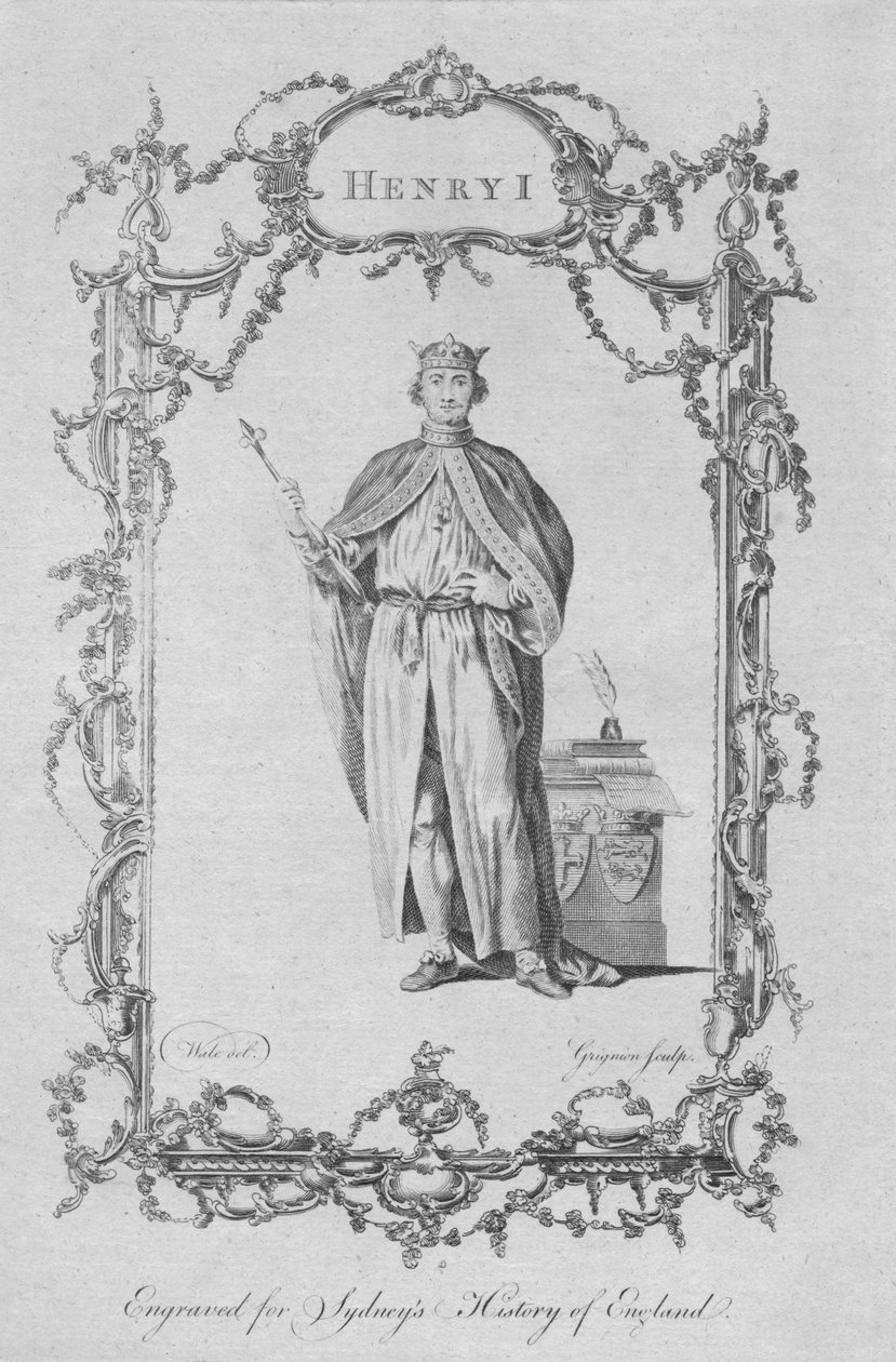 Enrique I, 1773 de Charles Grignion