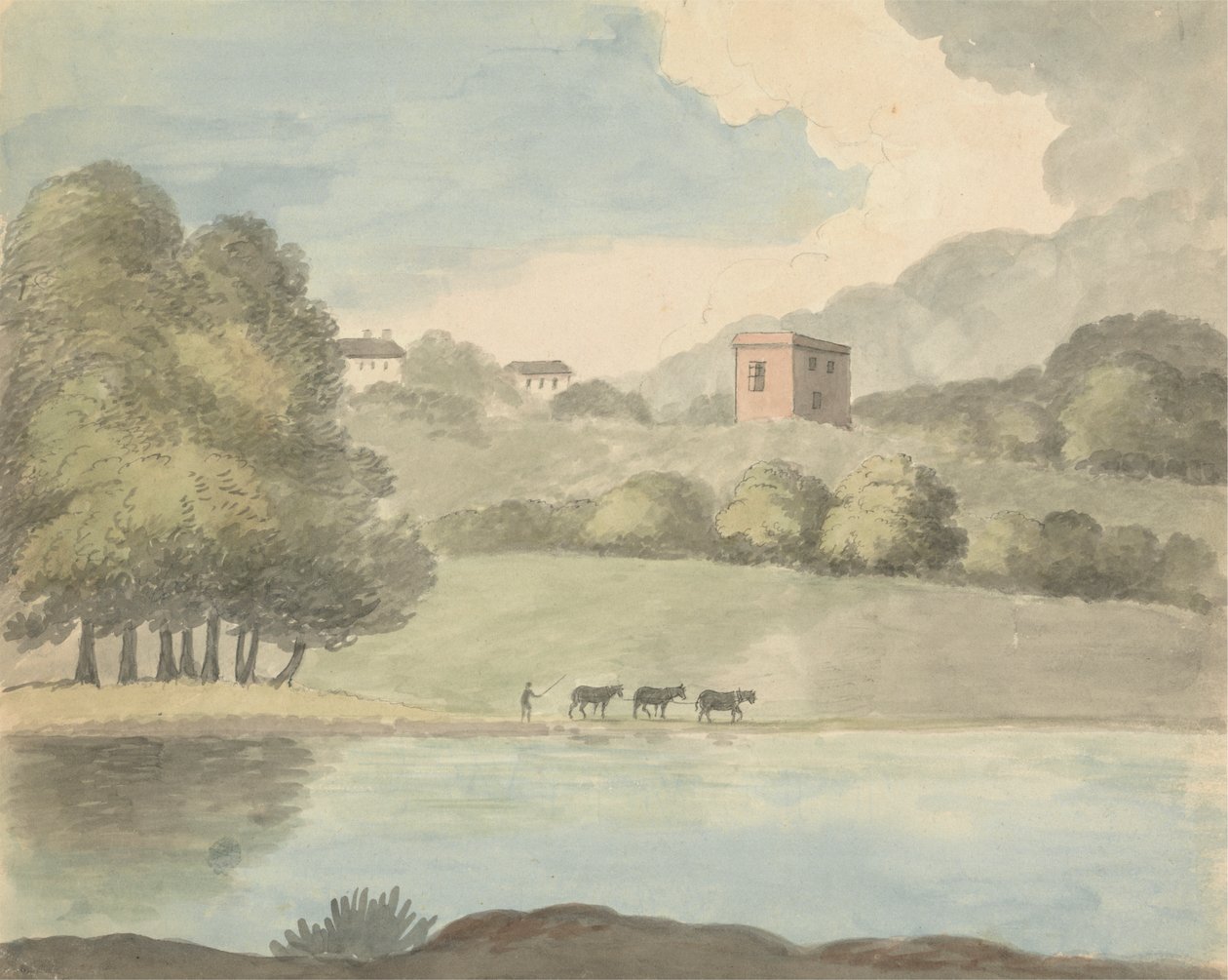 Paisaje fluvial de Charles Hamilton Smith