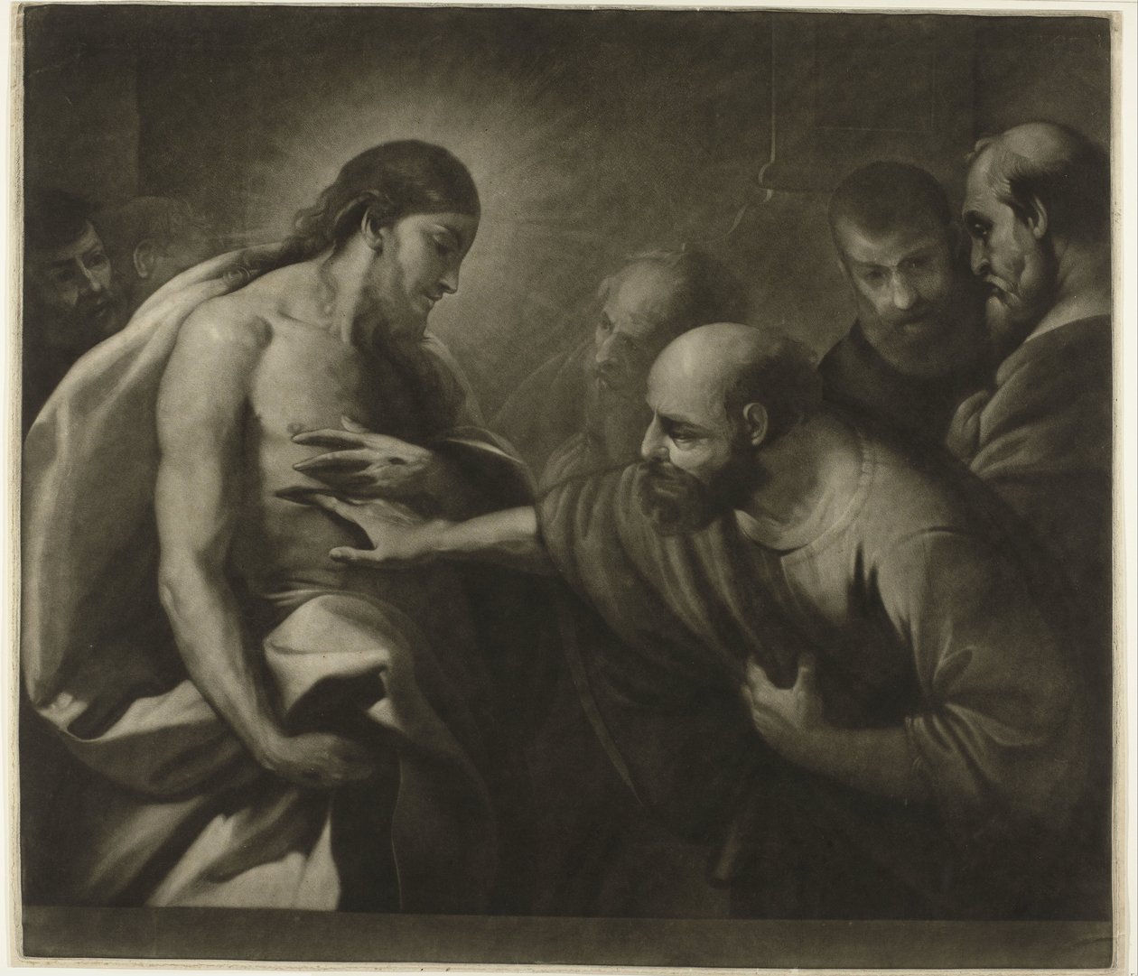 Dudando de Tomás de Charles Howard Hodges