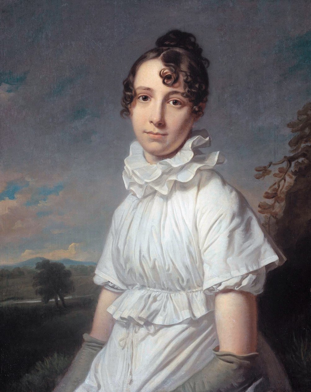 Retrato de Emma Jane Hodges de Charles Howard Hodges