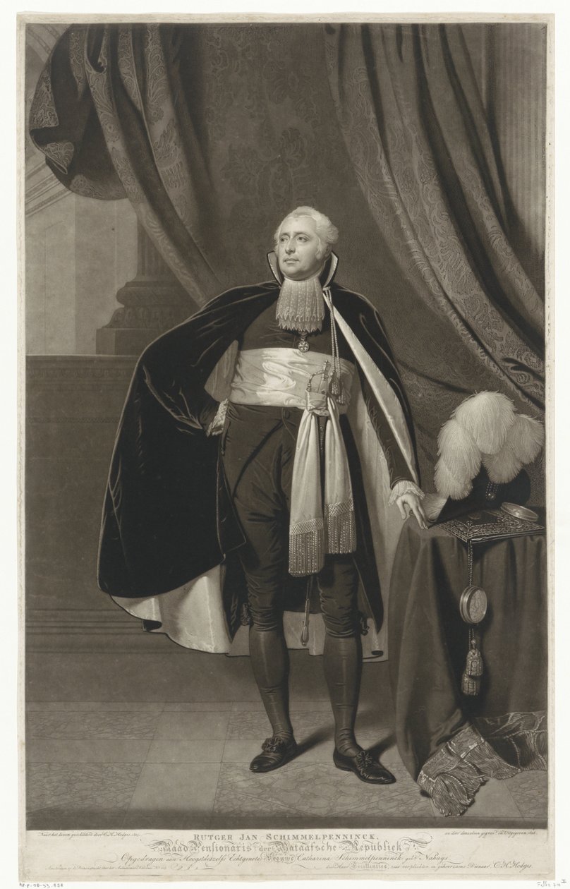 Retrato de Rutger Jan Schimmelpenninck de Charles Howard Hodges