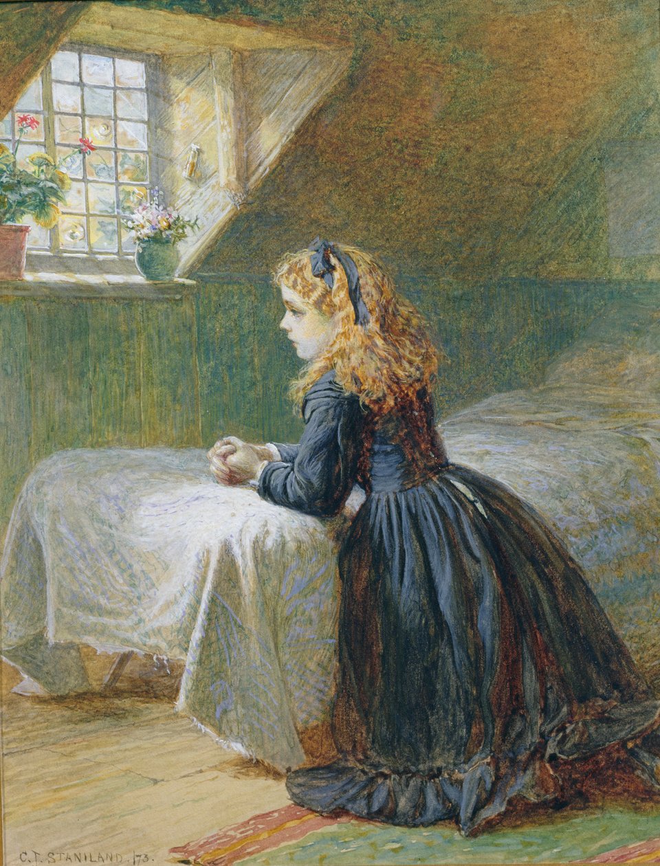 Oraciones matutinas, 1873 de Charles J. Staniland