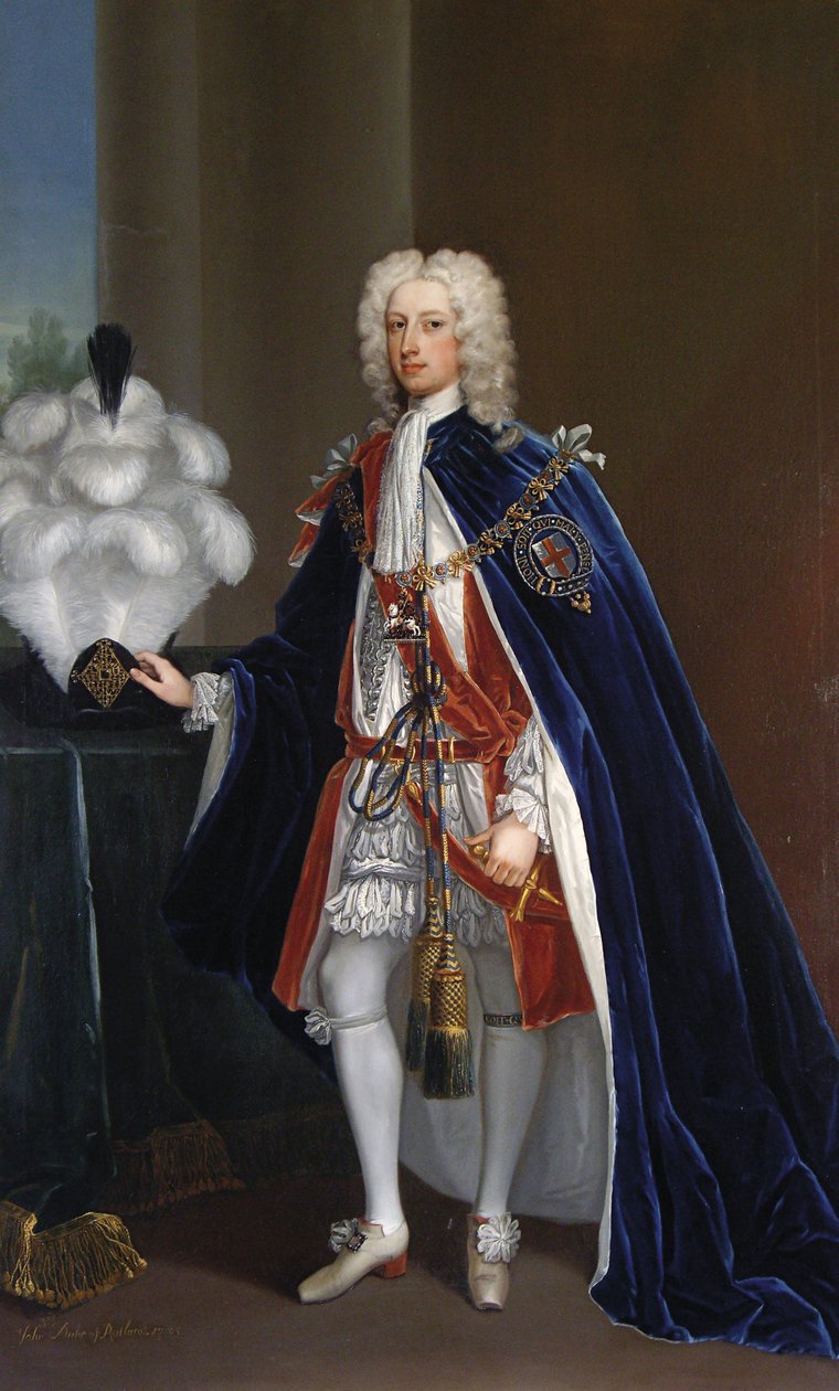 John Manners, 3er Duque de Rutland, 1725 de Charles Jervas