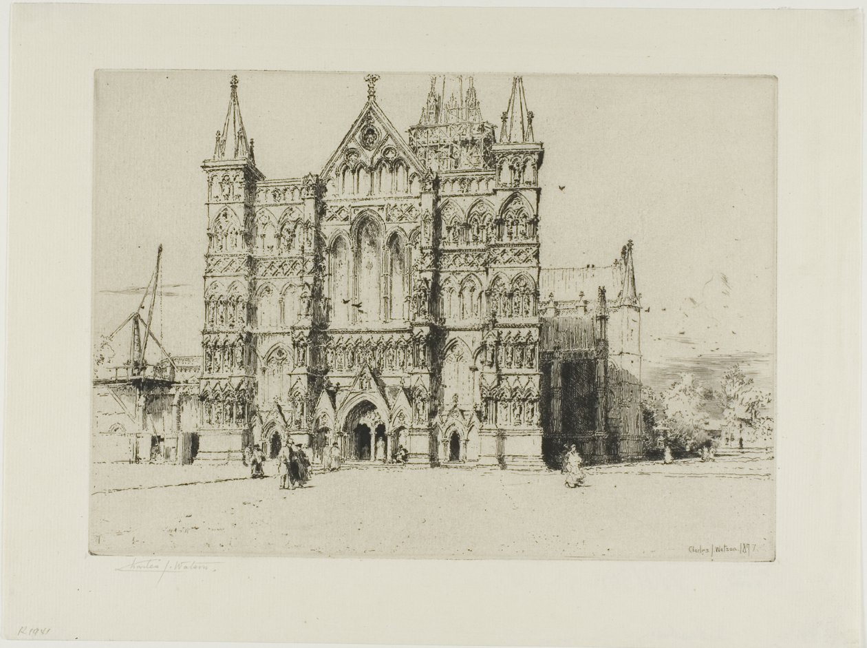 Catedral de Salisbury de Charles John Watson