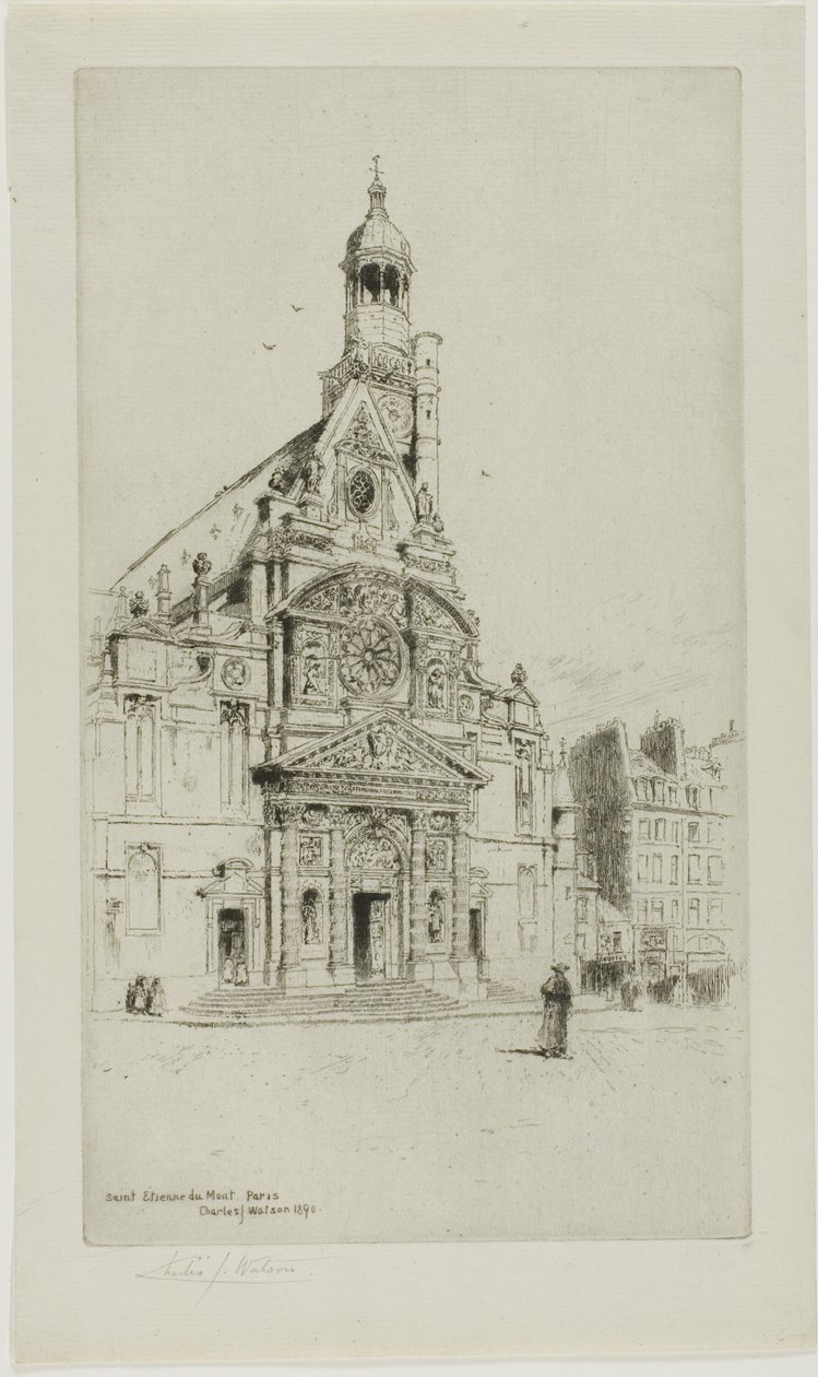 San Esteban del Monte, París de Charles John Watson