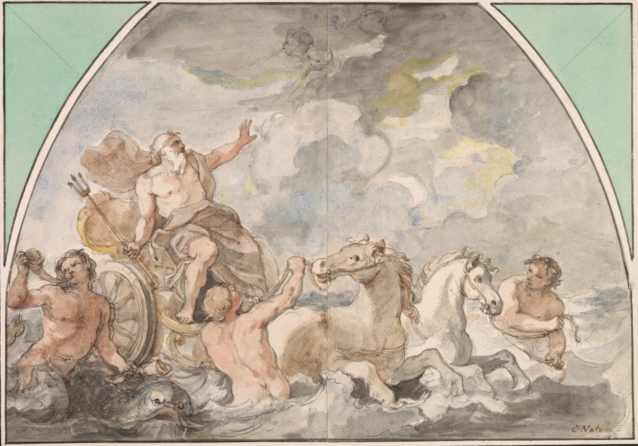 El triunfo de Neptuno de Charles Joseph Natoire