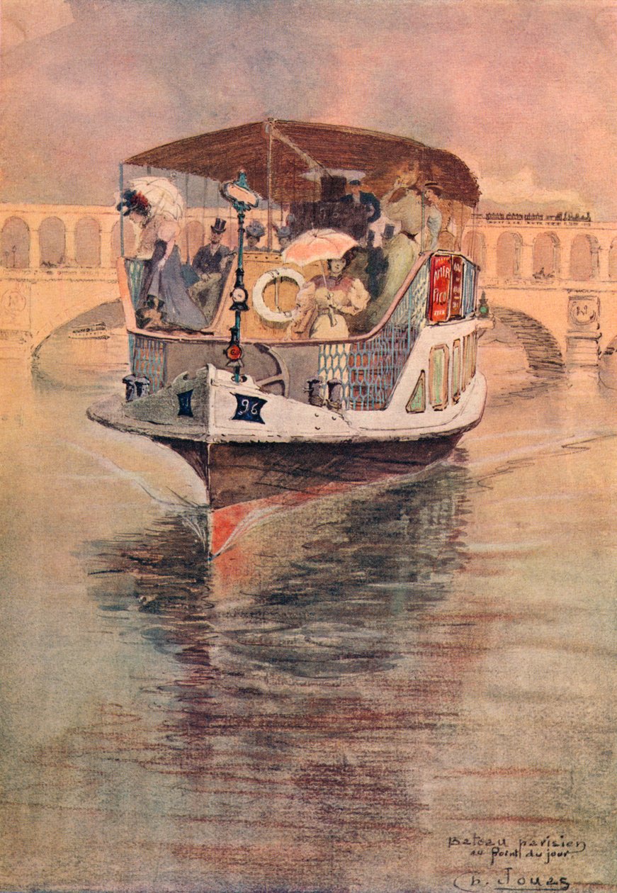 Bateau-Parisien en el Point du Jour, 1915 de Charles Jouas