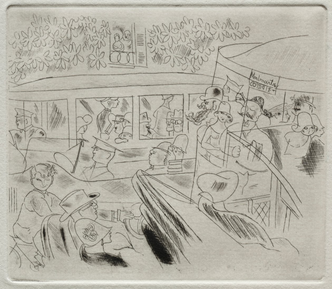 Traffic, Montmartre de Charles Laborde