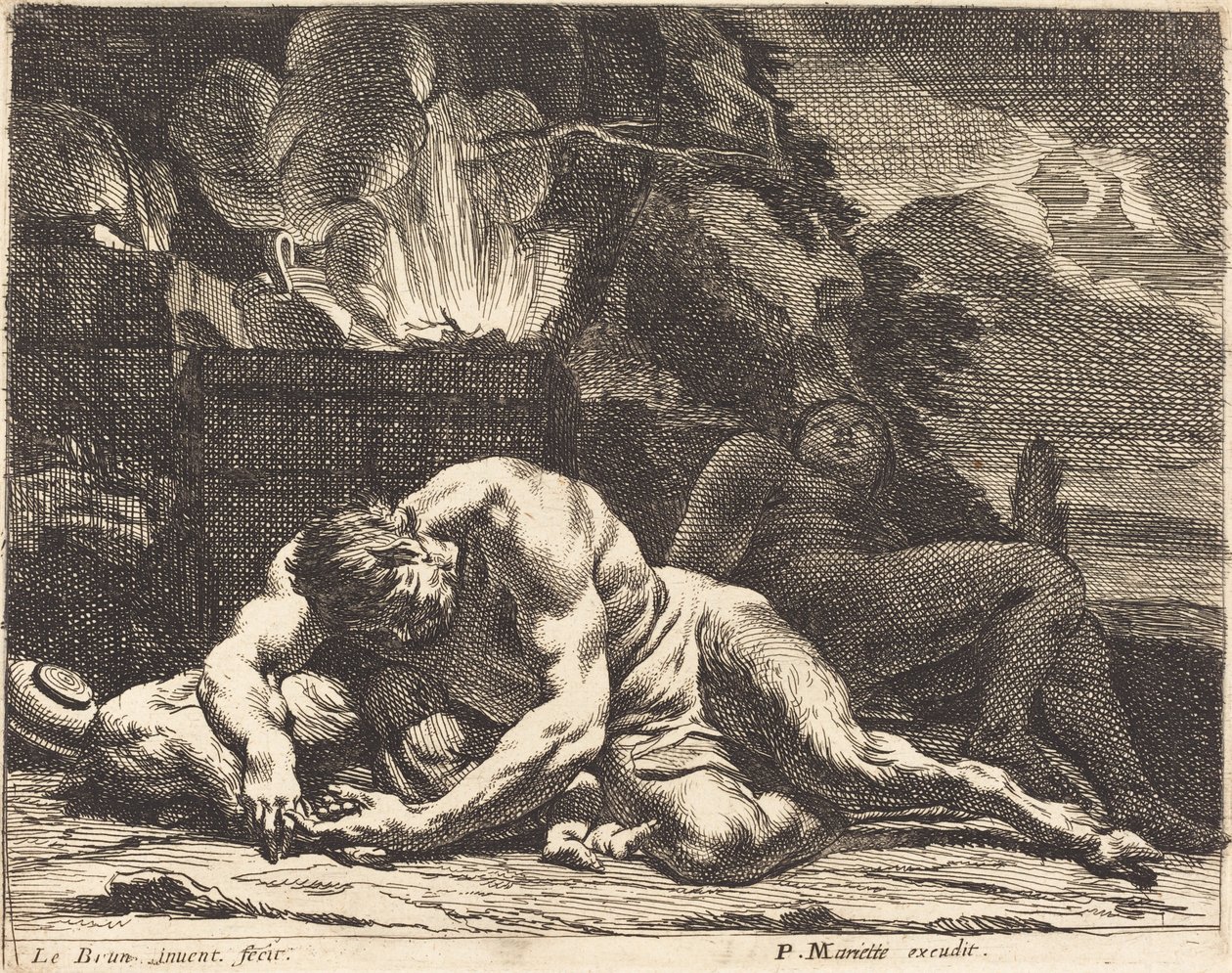 Nox (Noche) de Charles Le Brun
